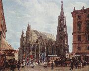 View of Stephansdom Rudolf von Alt